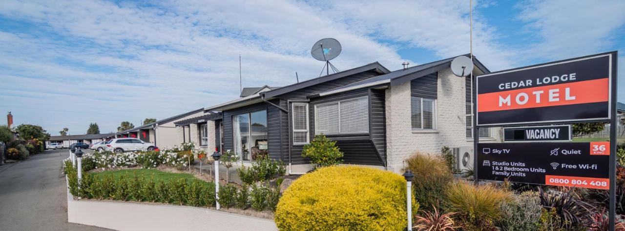 Cedar Lodge Motel Timaru Exterior photo